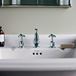 Burlington Anglesey 3 Tap Hole Basin Mixer with Pop-up Waste